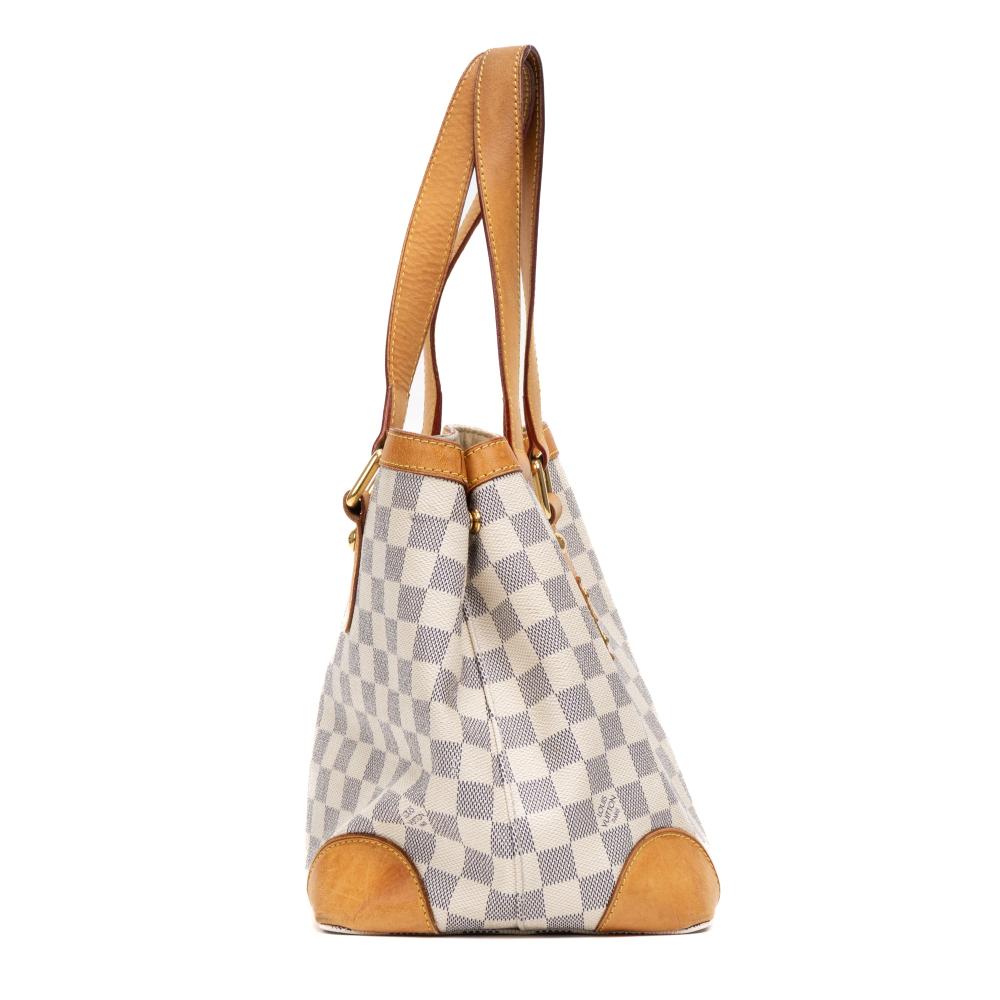Shoulder Bag Hampstead PM Ivory Damier Azur