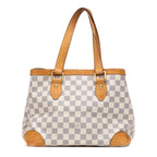 Shoulder Bag Hampstead PM Ivory Damier Azur