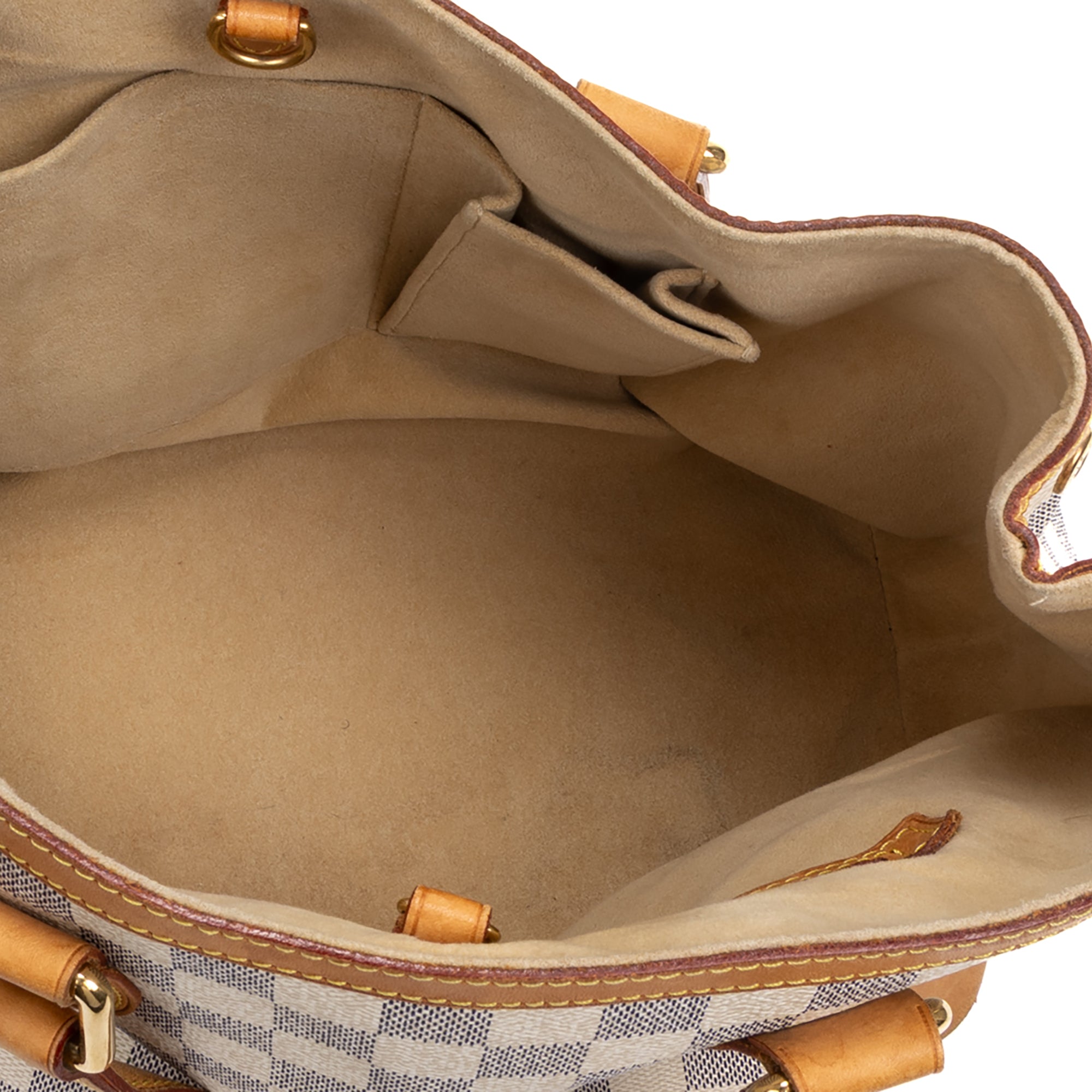Shoulder Bag Hampstead PM Ivory Damier Azur