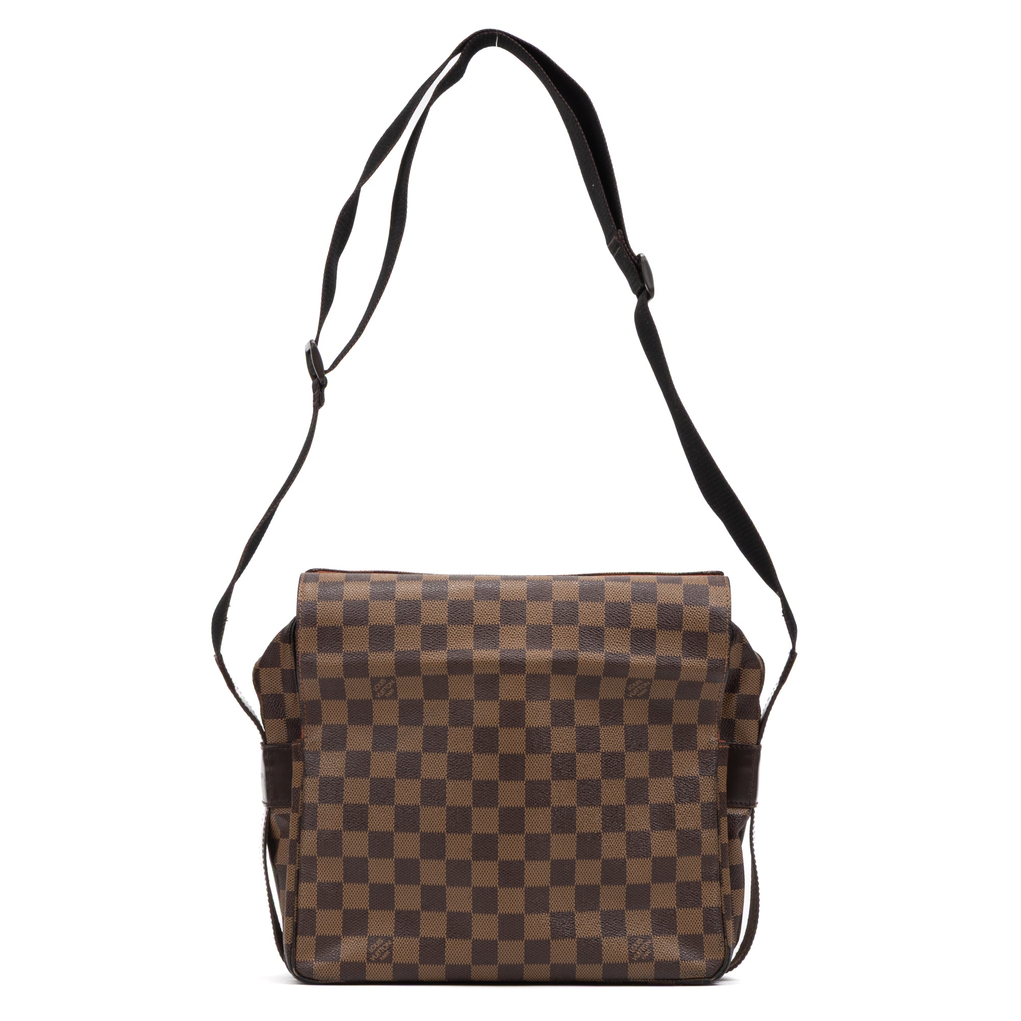 Shoulder Bag Naviglio Brown Damier Ebene