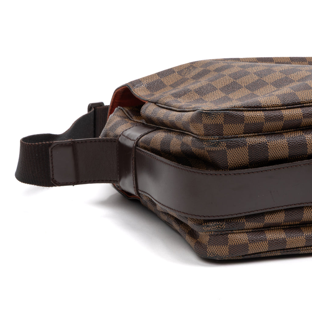 Shoulder Bag Naviglio Brown Damier Ebene