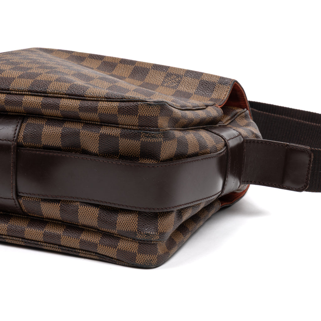 Shoulder Bag Naviglio Brown Damier Ebene