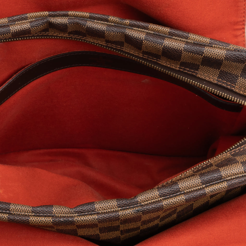 Shoulder Bag Naviglio Brown Damier Ebene