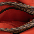 Shoulder Bag Naviglio Brown Damier Ebene