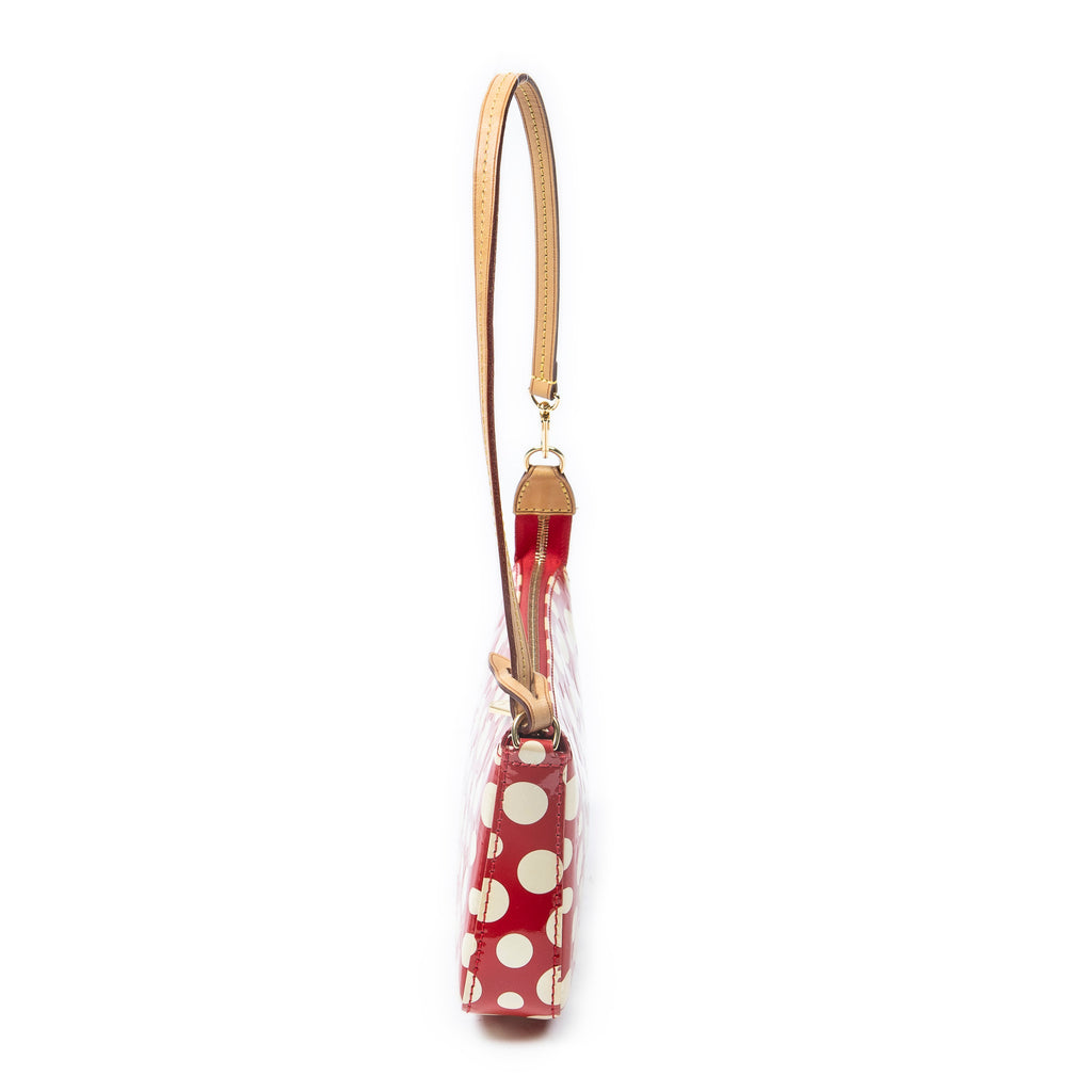 Handbag Ltd. Ed. Yayoi Kusama Infinity Dots Accessory Pouch Ivory Monogram Vernis Infinity Dots