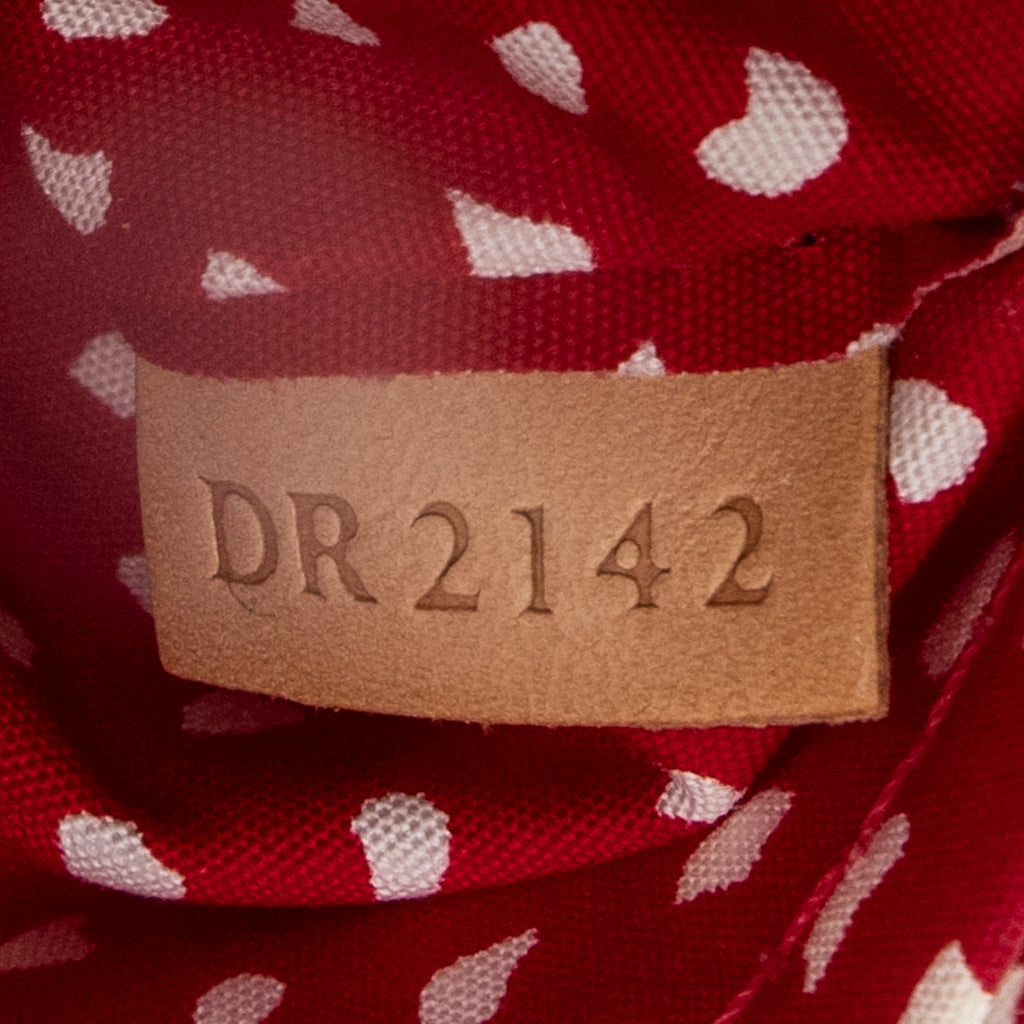 Handbag Ltd. Ed. Yayoi Kusama Infinity Dots Accessory Pouch Ivory Monogram Vernis Infinity Dots