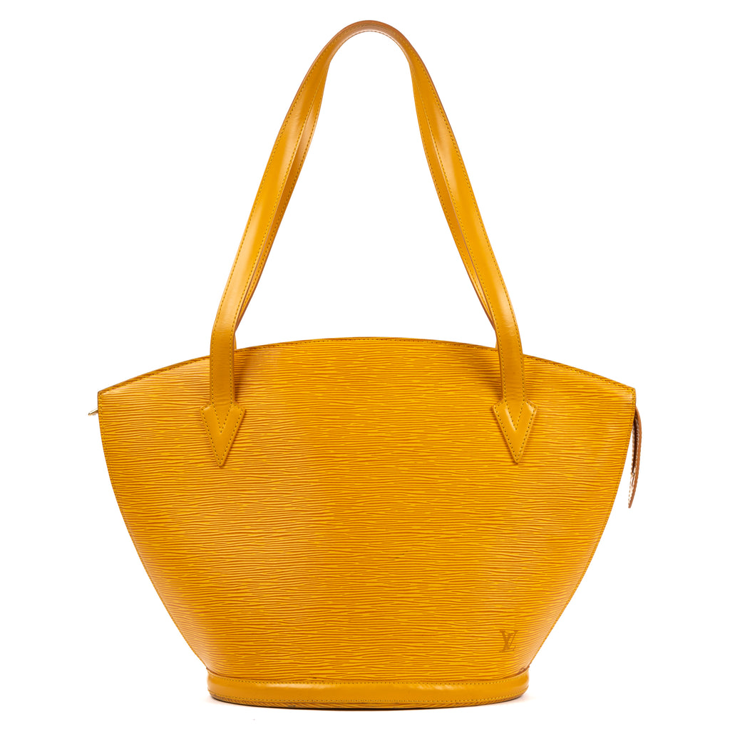 Shoulder Bag St-Jacques Shopping GM Yellow Epi