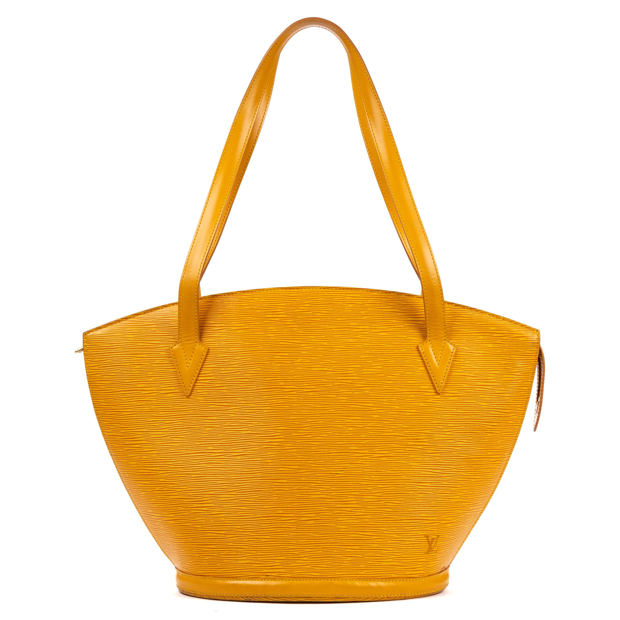 Shoulder Bag St-Jacques Shopping GM Yellow Epi