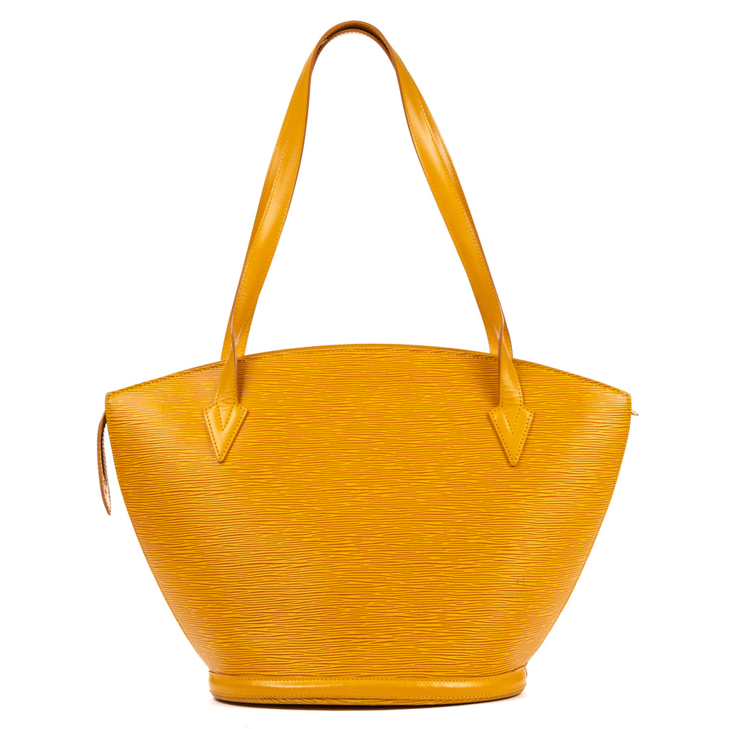 Shoulder Bag St-Jacques Shopping GM Yellow Epi