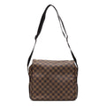 Shoulder Bag Naviglio Brown Damier Ebene