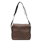 Shoulder Bag Naviglio Brown Damier Ebene