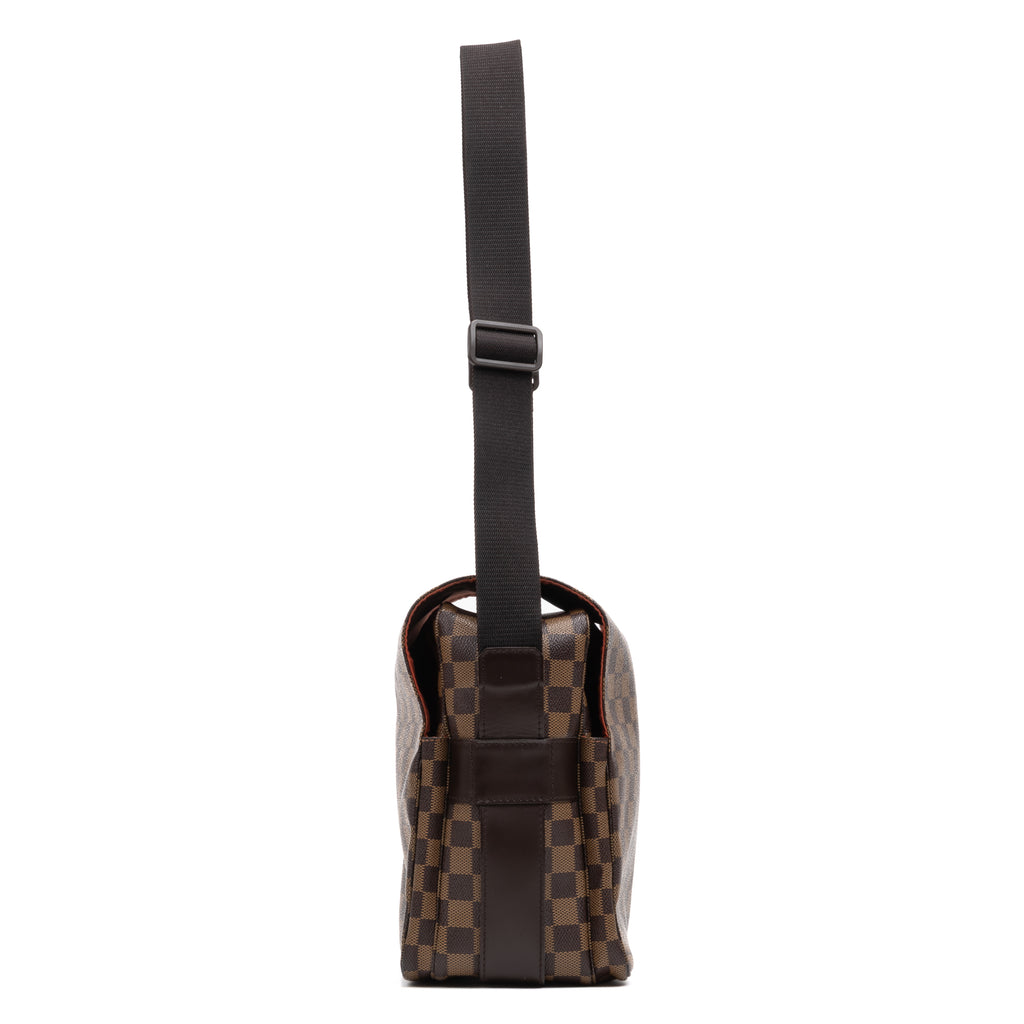 Shoulder Bag Naviglio Brown Damier Ebene