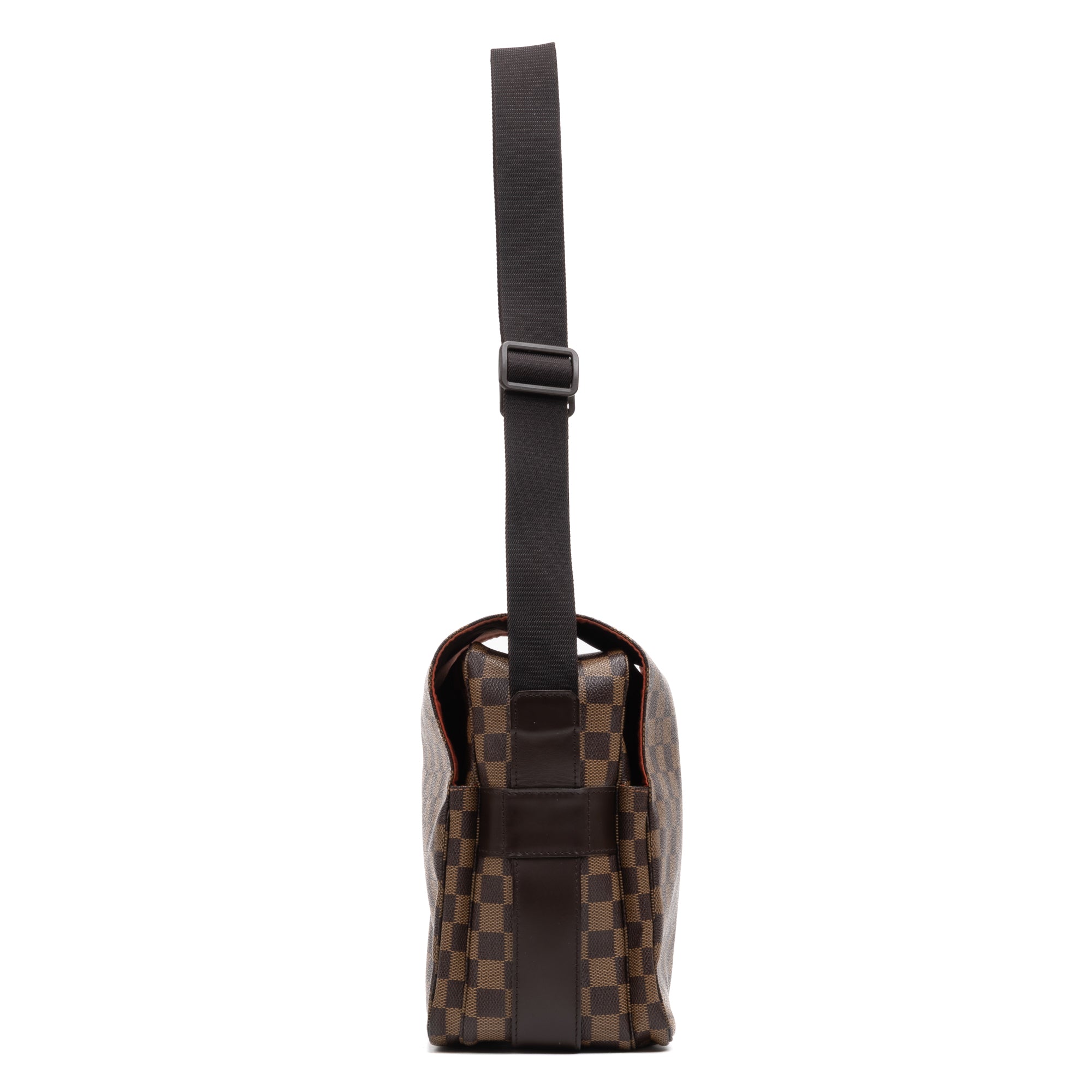 Shoulder Bag Naviglio Brown Damier Ebene