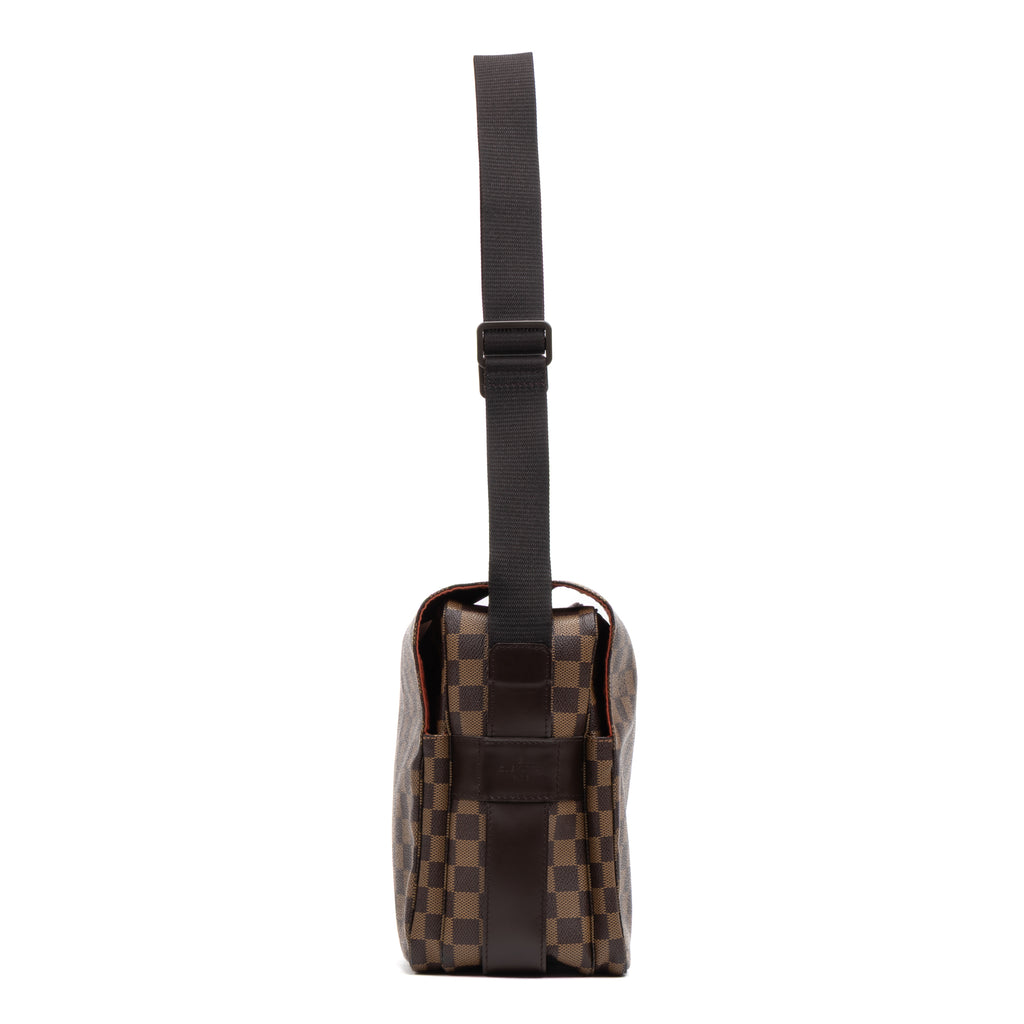 Shoulder Bag Naviglio Brown Damier Ebene
