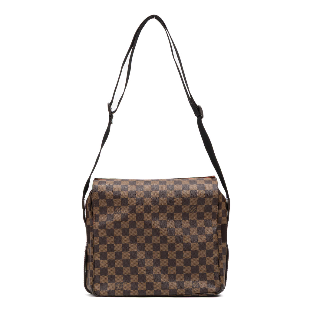 Shoulder Bag Naviglio Brown Damier Ebene