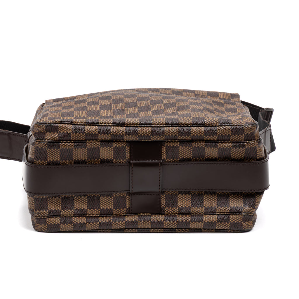Shoulder Bag Naviglio Brown Damier Ebene