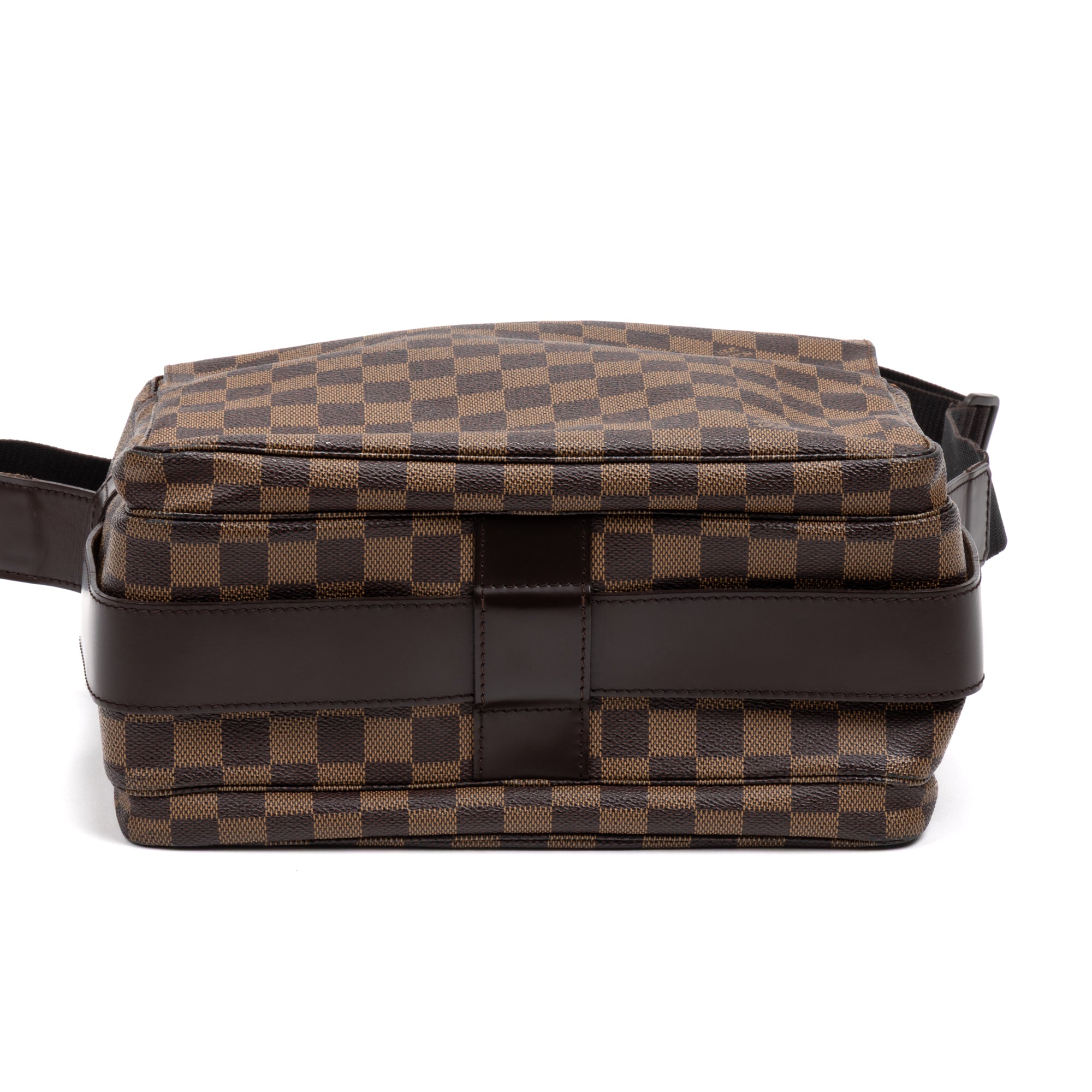 Shoulder Bag Naviglio Brown Damier Ebene