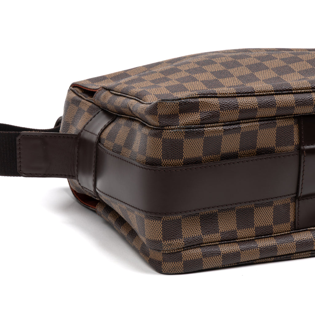 Shoulder Bag Naviglio Brown Damier Ebene
