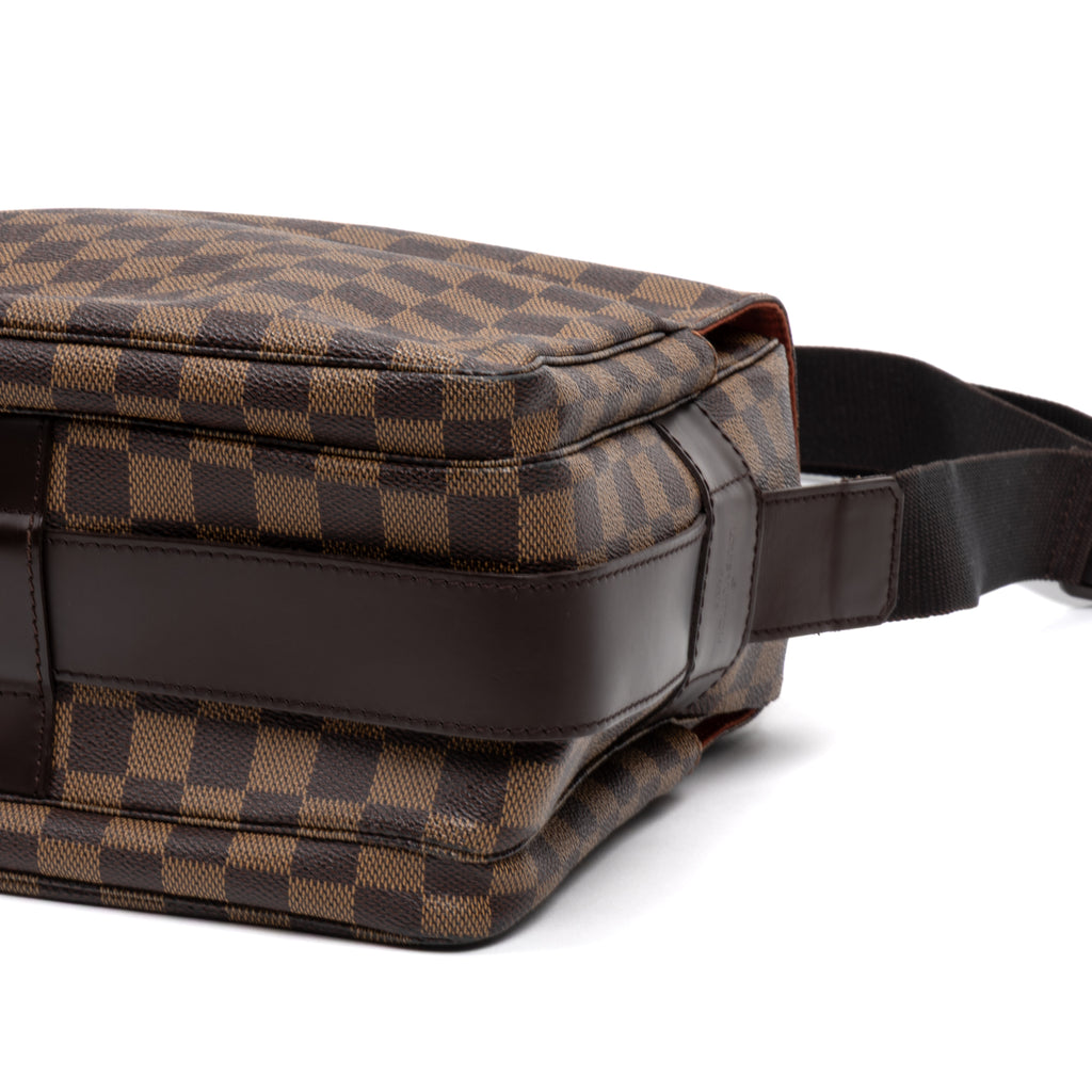 Shoulder Bag Naviglio Brown Damier Ebene