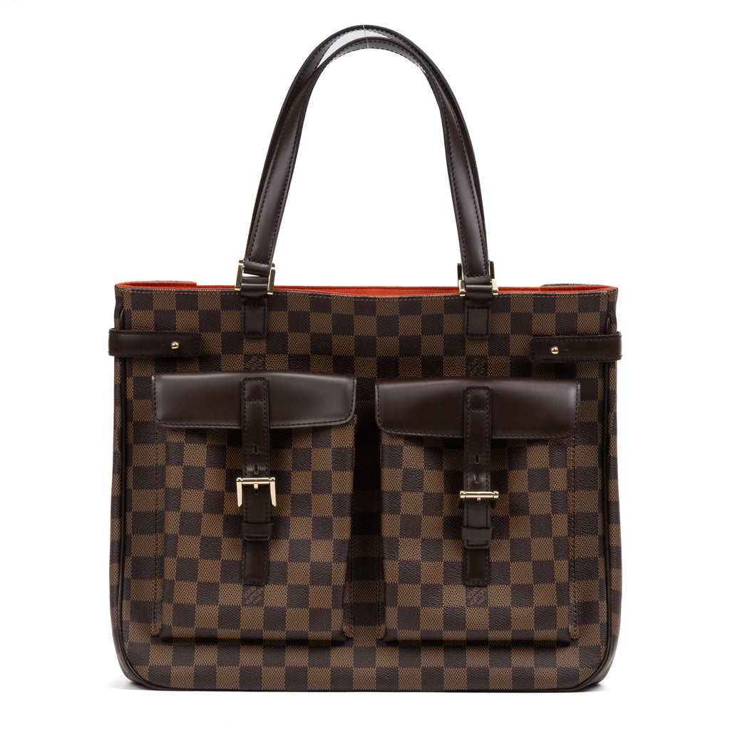 Shoulder Bag Uzes Brown Damier Ebene
