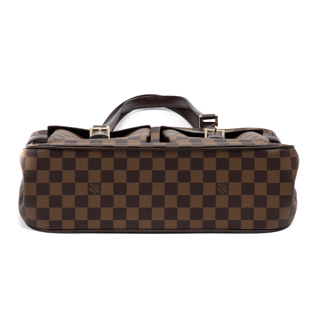 Shoulder Bag Uzes Brown Damier Ebene