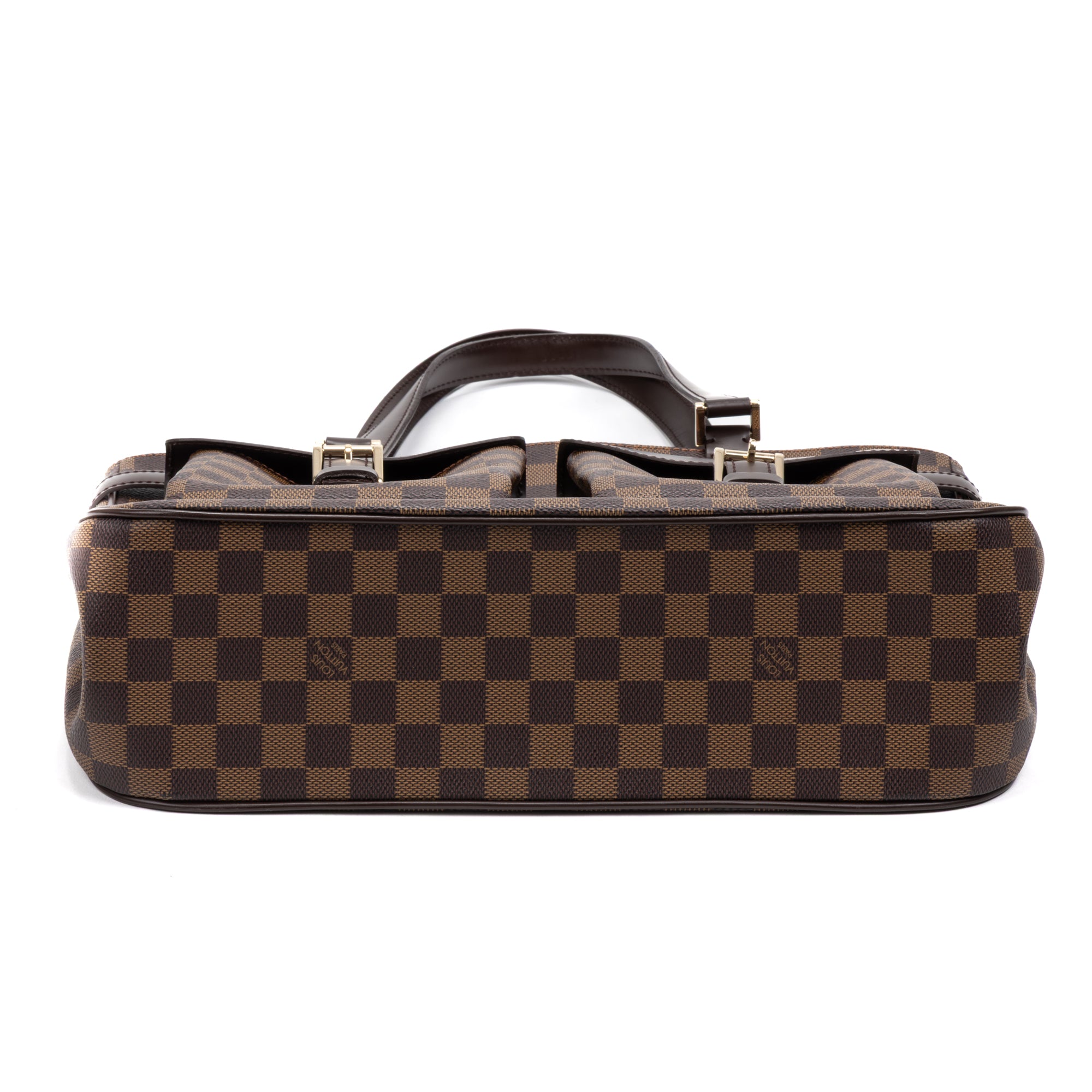 Shoulder Bag Uzes Brown Damier Ebene