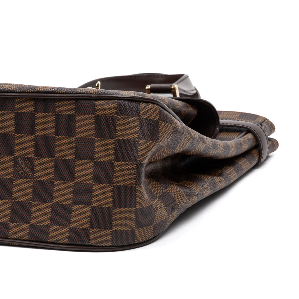 Shoulder Bag Uzes Brown Damier Ebene