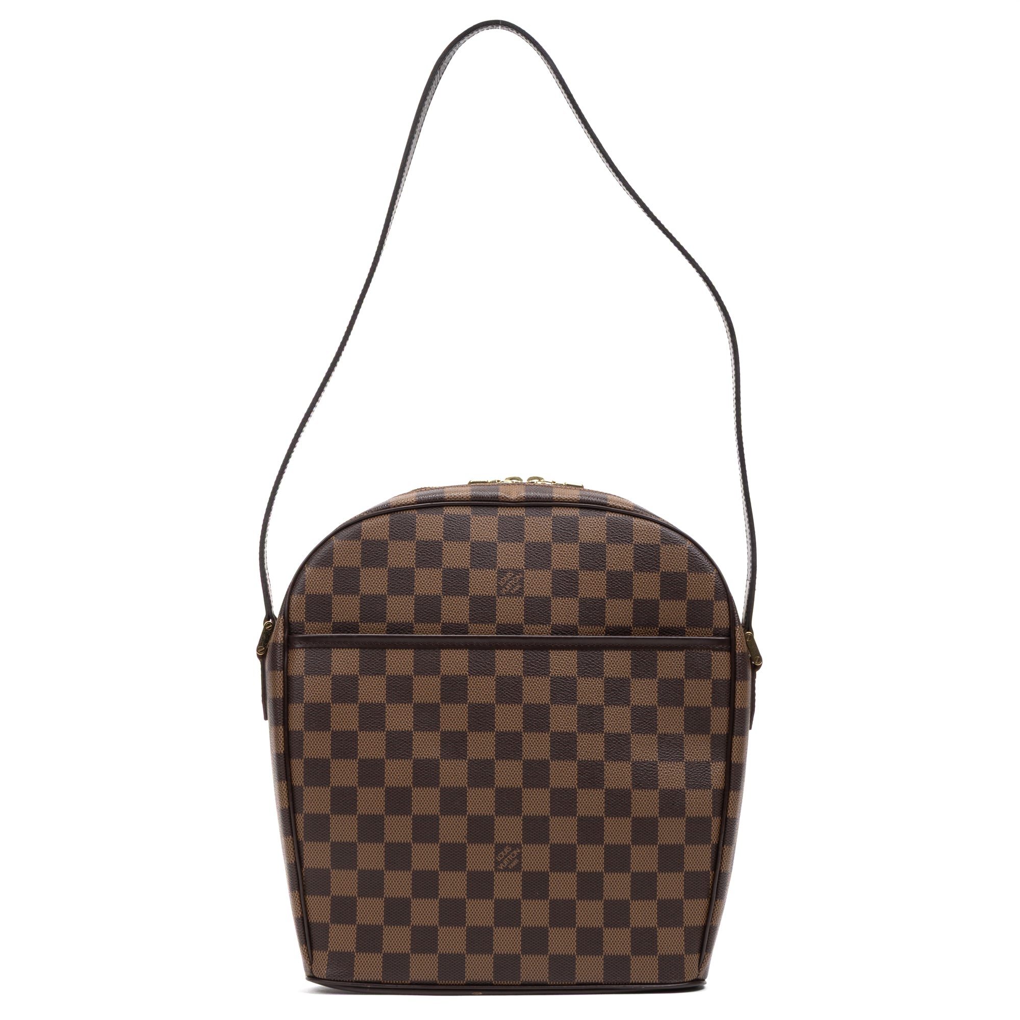 Shoulder Bag Ipanema GM Brown Damier Ebene