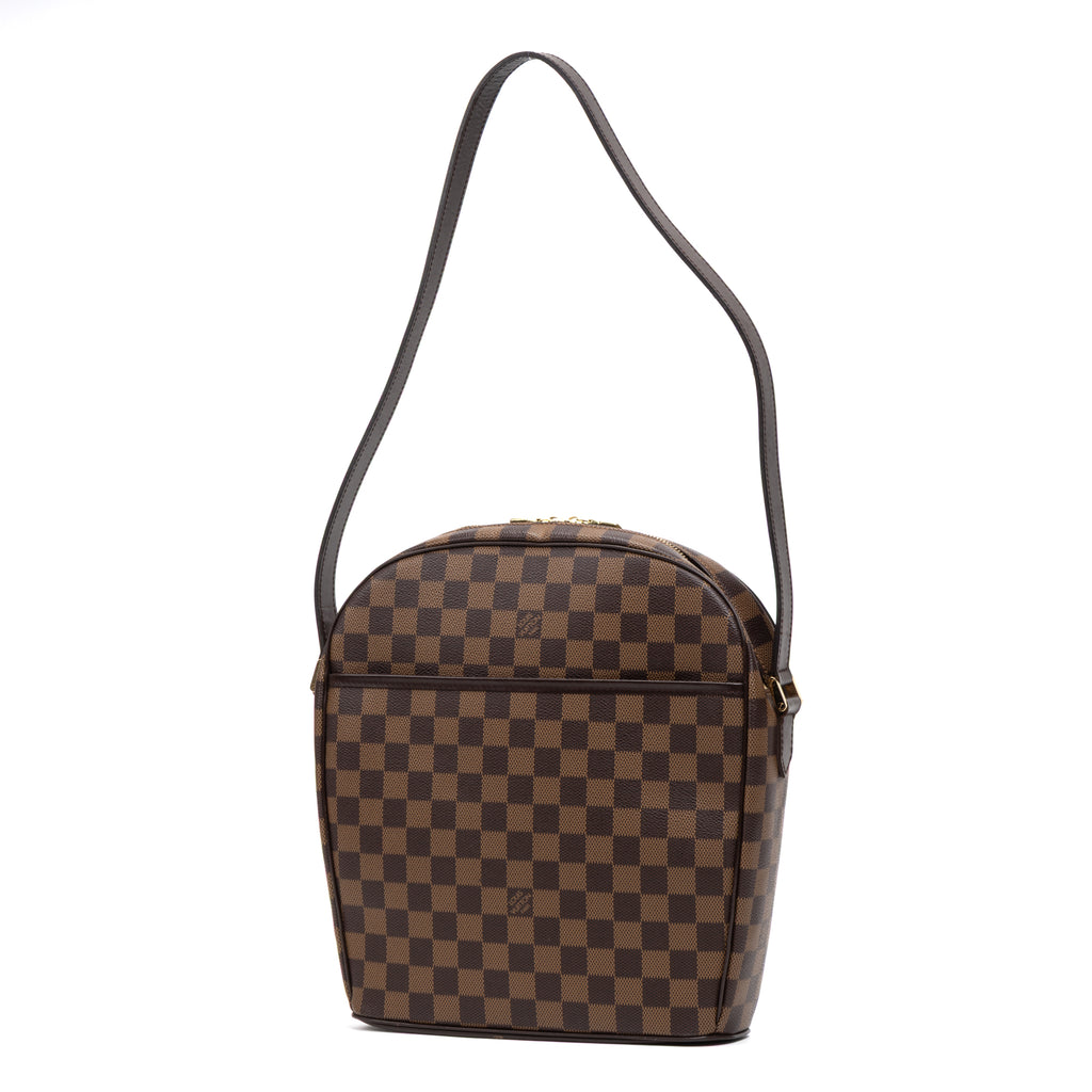 Shoulder Bag Ipanema GM Brown Damier Ebene