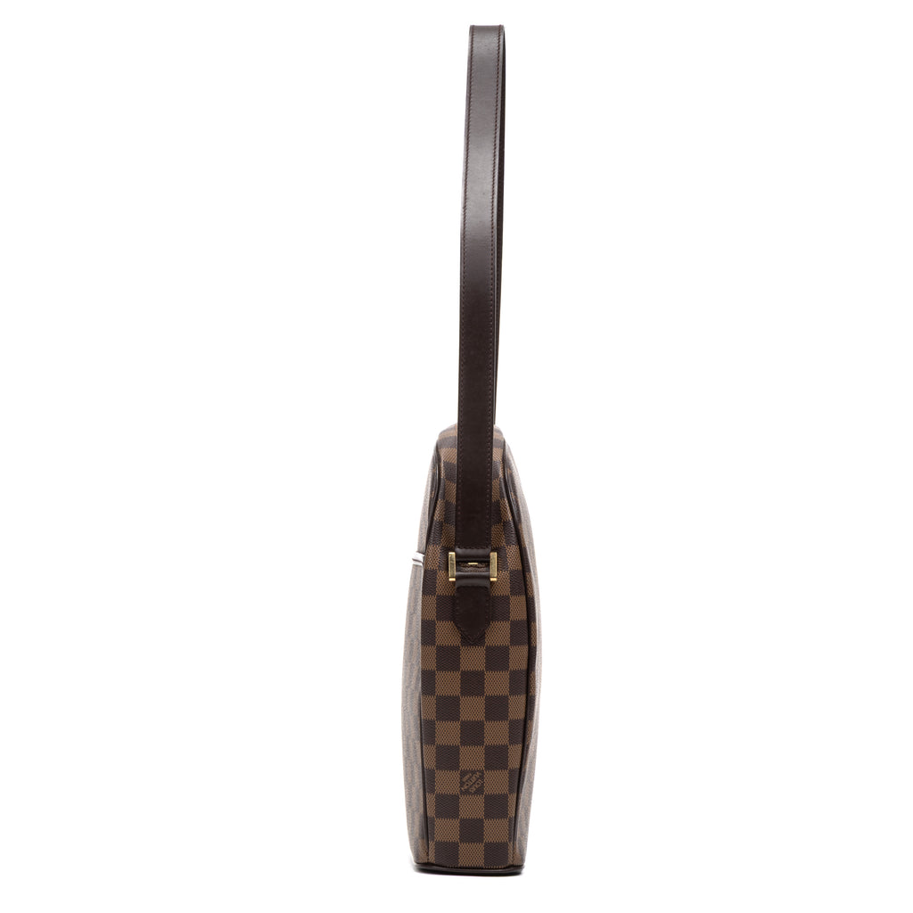 Shoulder Bag Ipanema GM Brown Damier Ebene