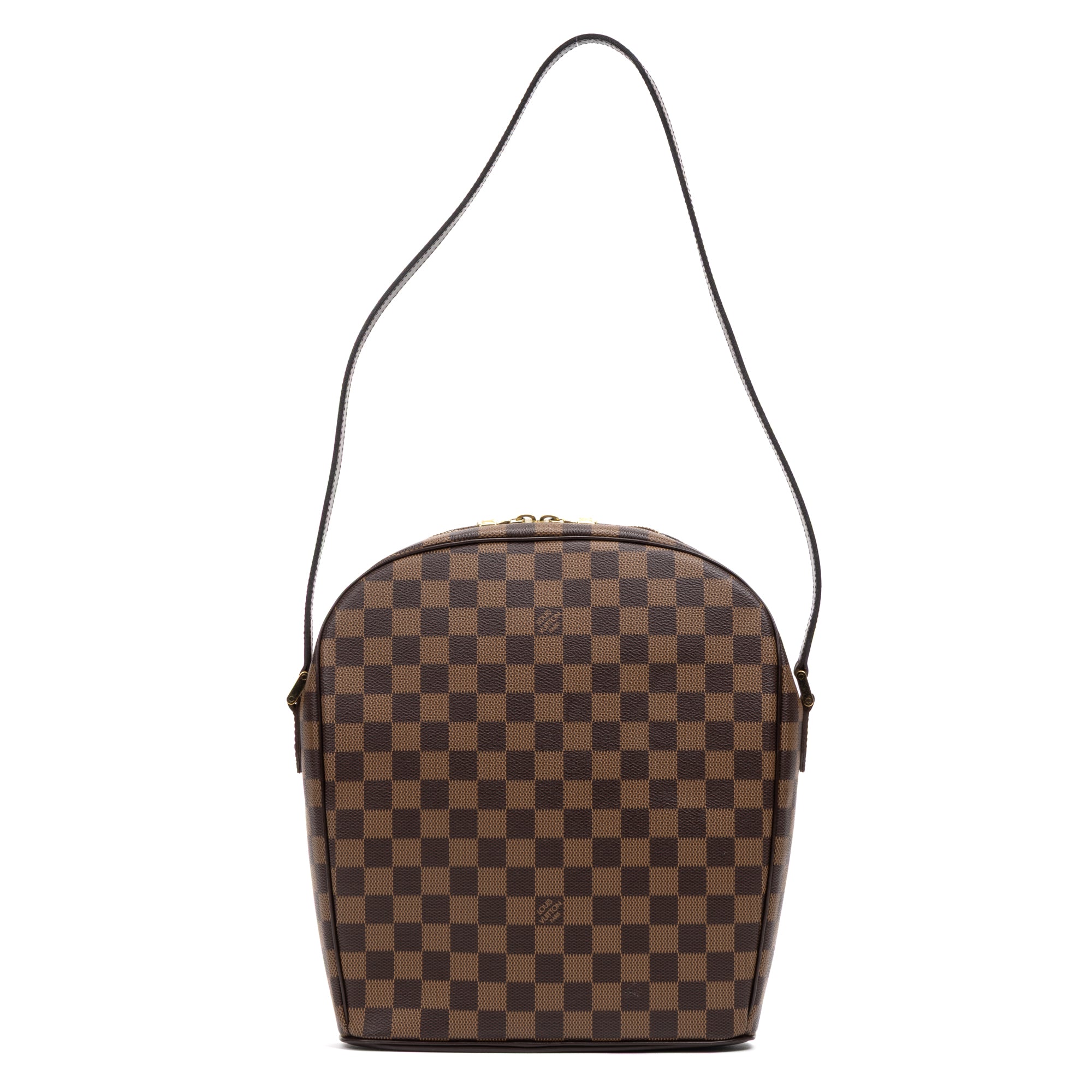 Shoulder Bag Ipanema GM Brown Damier Ebene