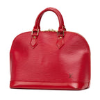Handbag Alma PM Red Epi