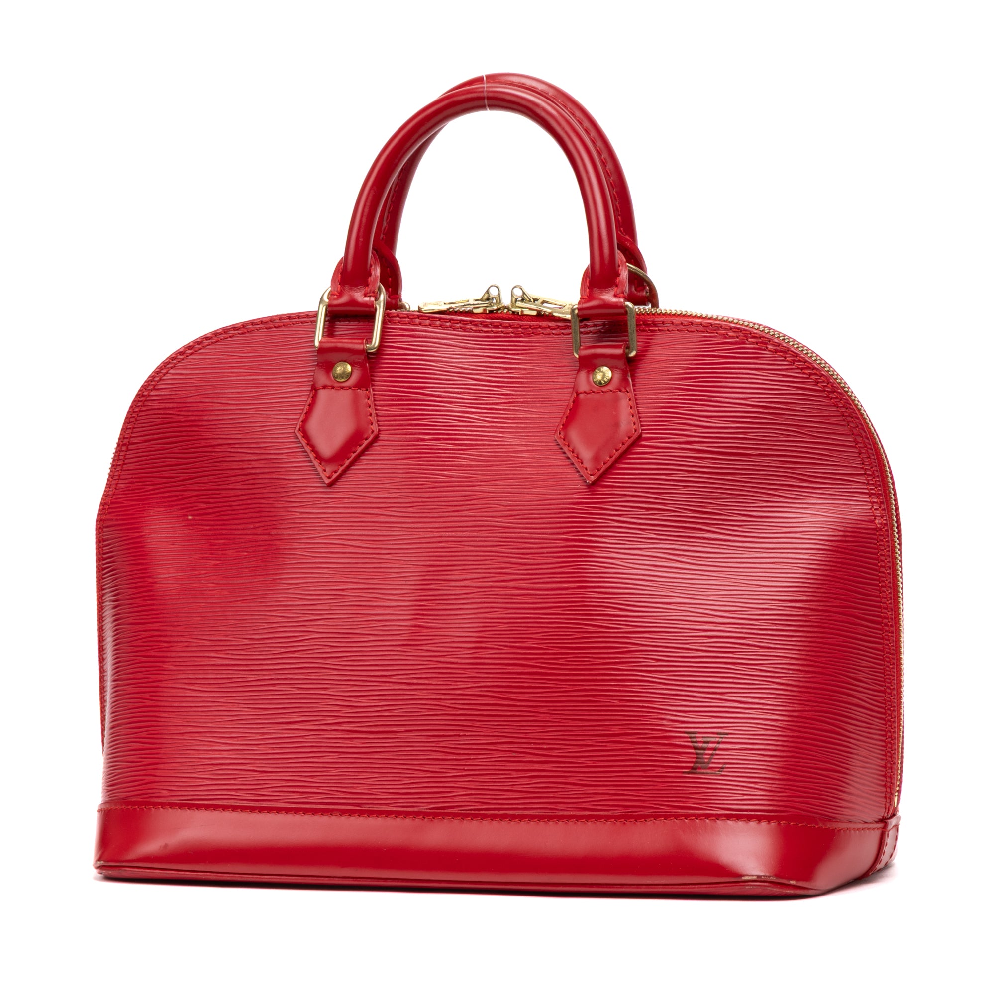 Handbag Alma PM Red Epi