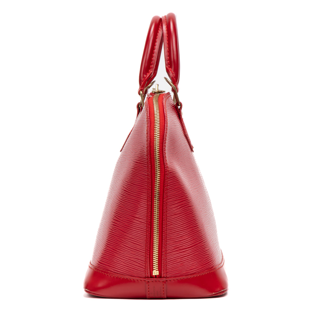 Handbag Alma PM Red Epi