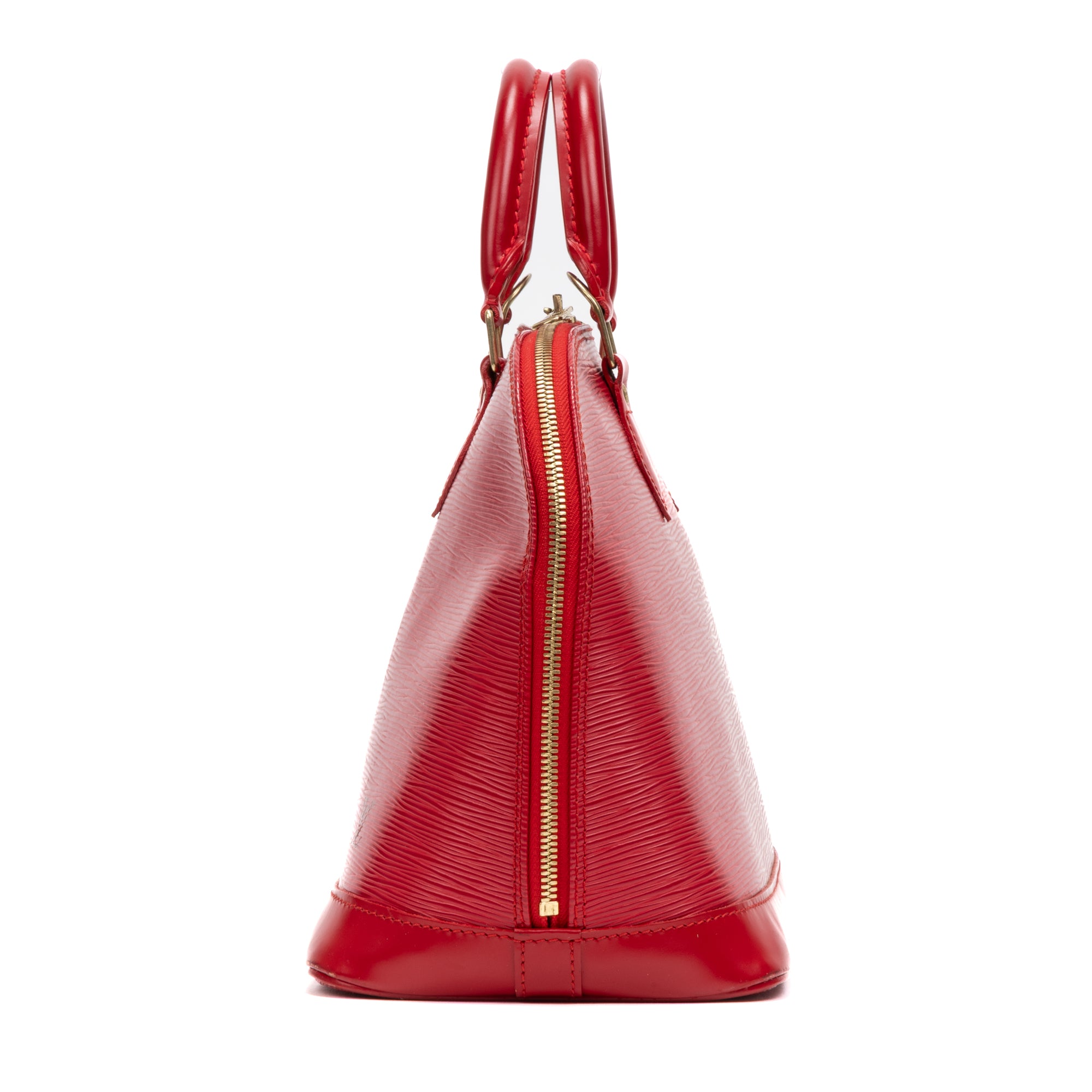 Handbag Alma PM Red Epi