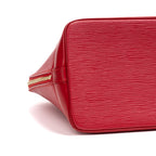 Handbag Alma PM Red Epi