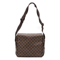 Shoulder Bag Naviglio Brown Damier Ebene