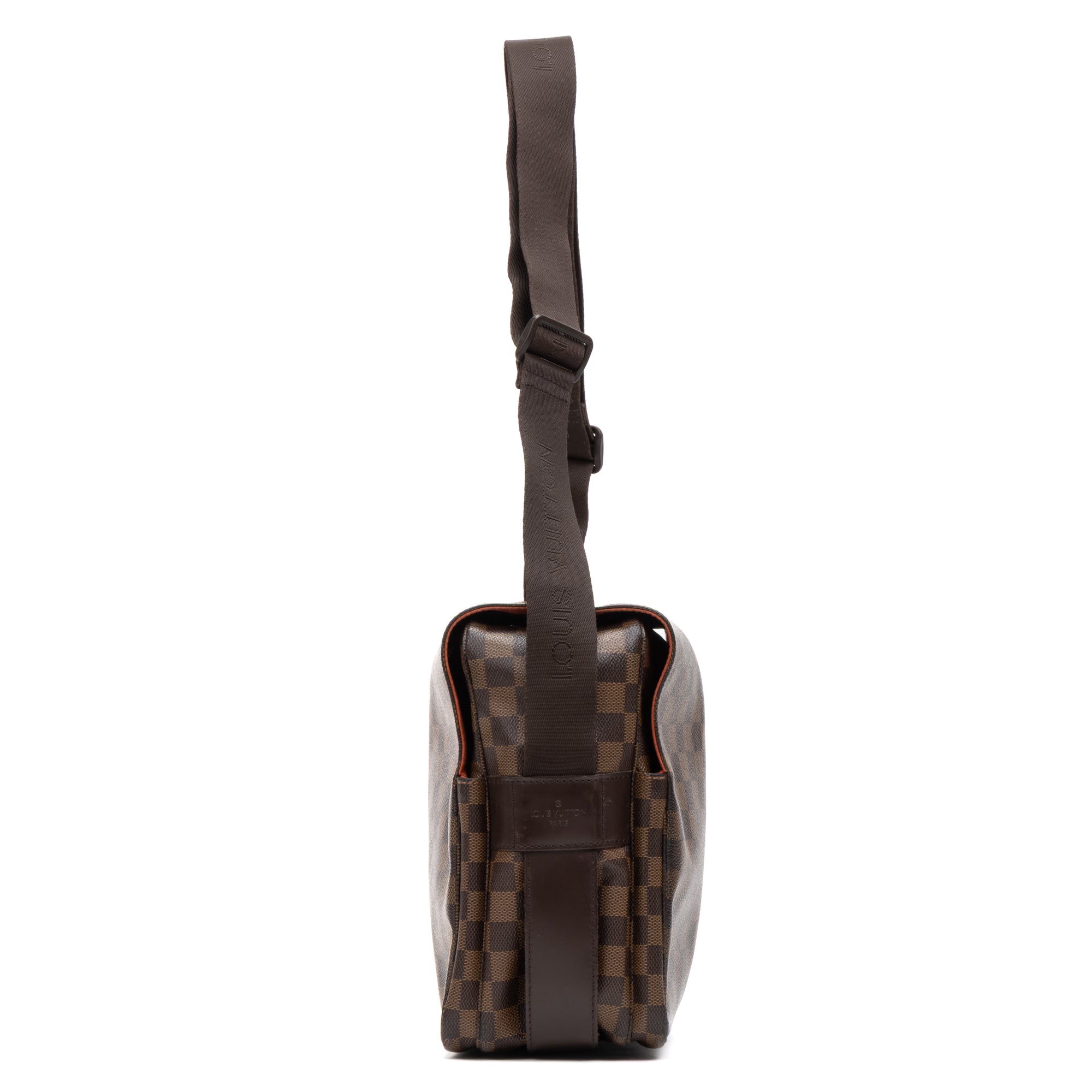 Shoulder Bag Naviglio Brown Damier Ebene