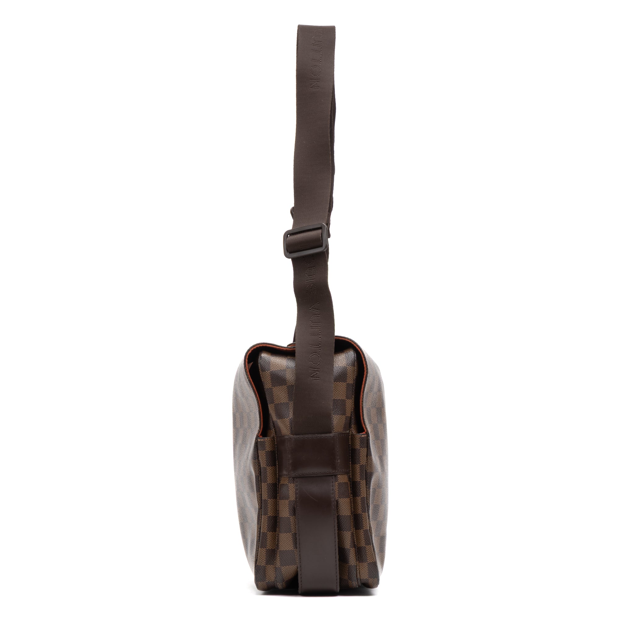 Shoulder Bag Naviglio Brown Damier Ebene