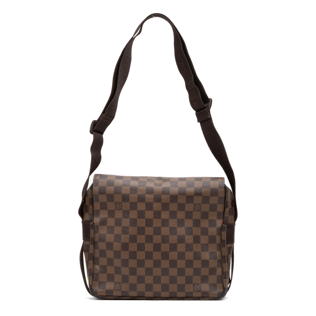Shoulder Bag Naviglio Brown Damier Ebene
