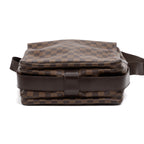 Shoulder Bag Naviglio Brown Damier Ebene