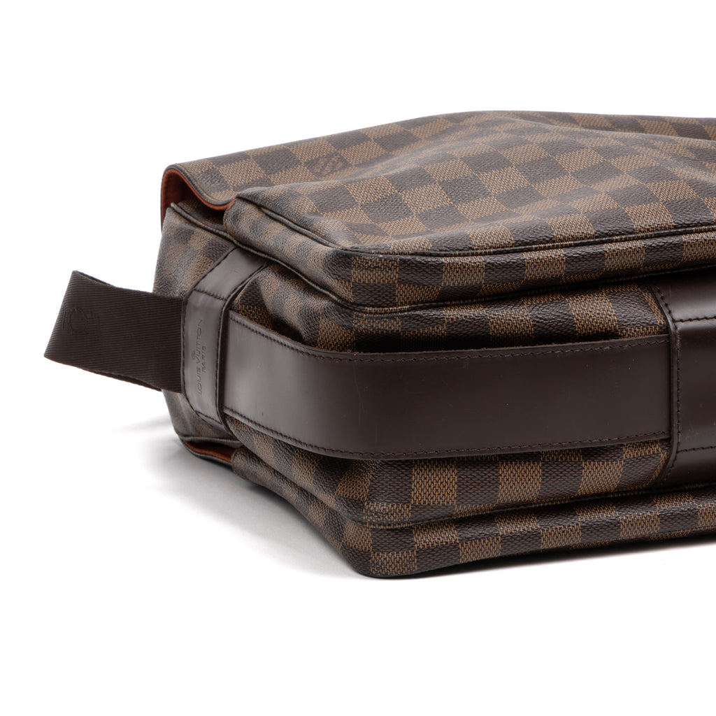 Shoulder Bag Naviglio Brown Damier Ebene
