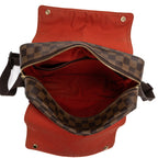 Shoulder Bag Naviglio Brown Damier Ebene