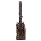 Shoulder Bag Naviglio Brown Damier Ebene