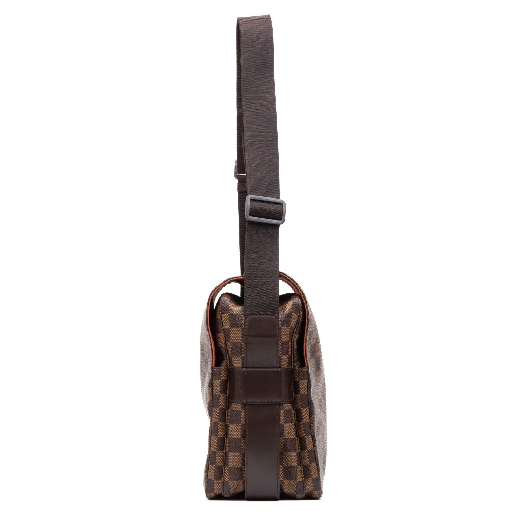 Shoulder Bag Naviglio Brown Damier Ebene