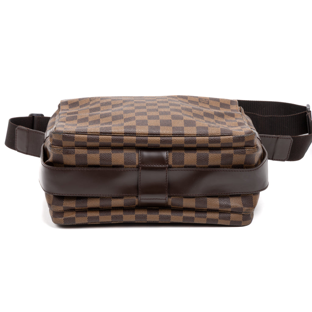 Shoulder Bag Naviglio Brown Damier Ebene