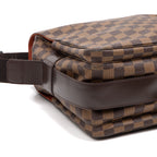 Shoulder Bag Naviglio Brown Damier Ebene