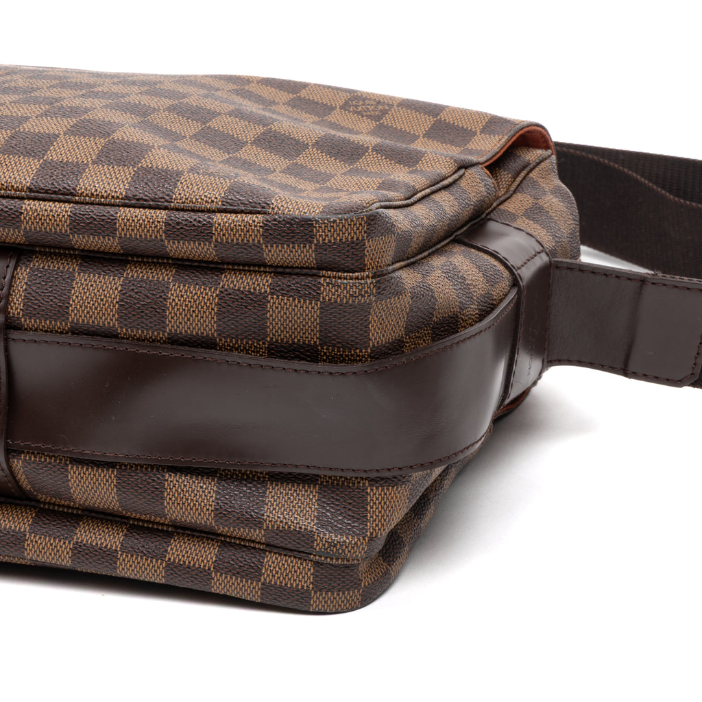 Shoulder Bag Naviglio Brown Damier Ebene