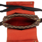 Shoulder Bag Naviglio Brown Damier Ebene