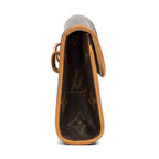 Shoulder Bag Florentine Brown Monogram Canvas